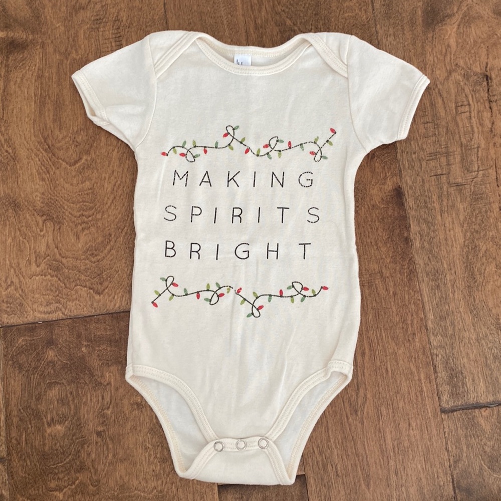 Christmas Onesie - Making Spirits Bright